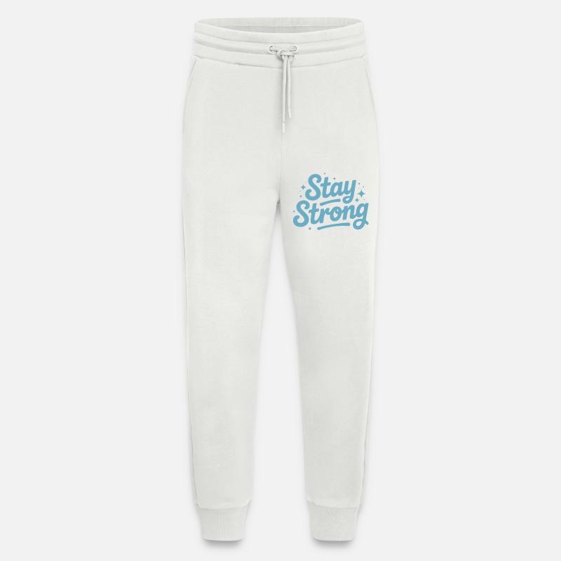 Stay Strong Drehbuch mit Stars - Jogginghose - made by SPREAD - OFF WHITE