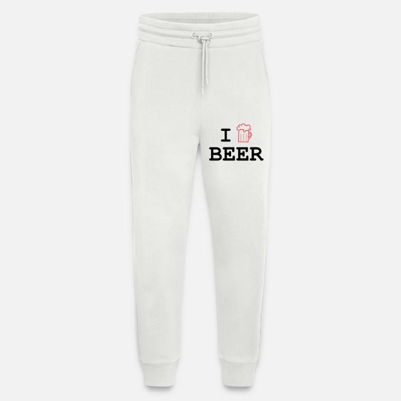 Ich mag Bier / Alkohol - Jogginghose - made by SPREAD - OFF WHITE