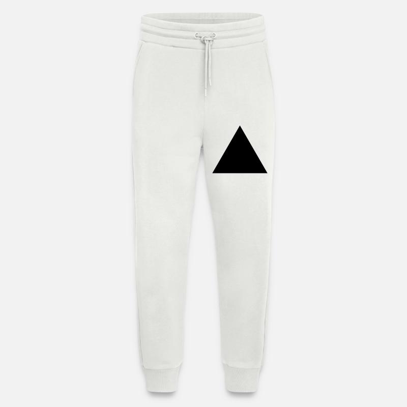 Triangle - Jogging Pants - made by SPREAD  - OFF WHITE