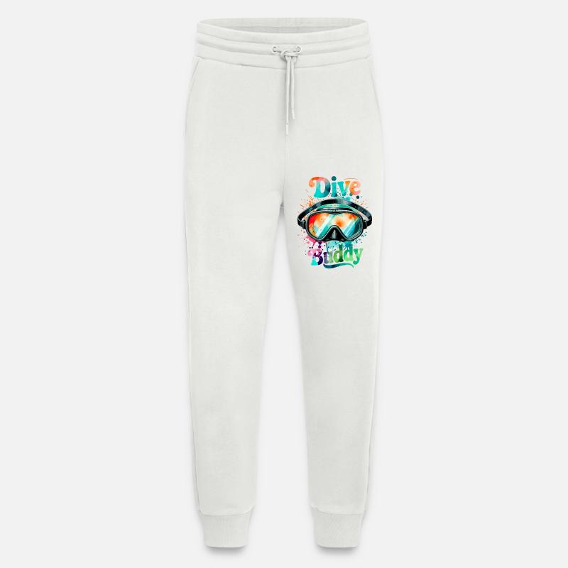 Dive Buddy Taucherbrille - Jogginghose - made by SPREAD - OFF WHITE