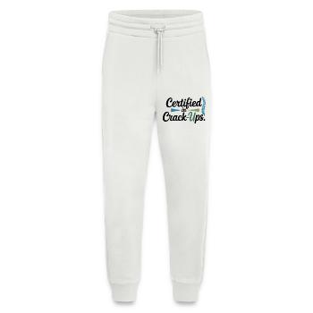 Die Ausrichtung eines Chiropraktikers ist alles Professionelle. - Jogginghose - made by SPREAD - OFF WHITE - Vorne