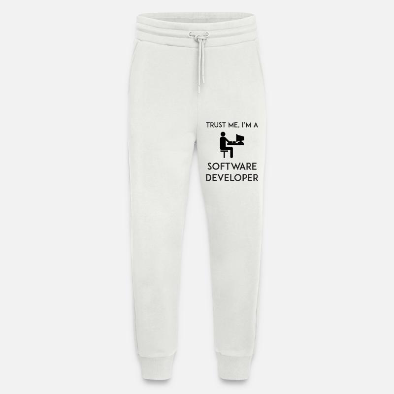 Trust Me I'm a Software Developer - Jogging Pants - made by SPREAD  - OFF WHITE
