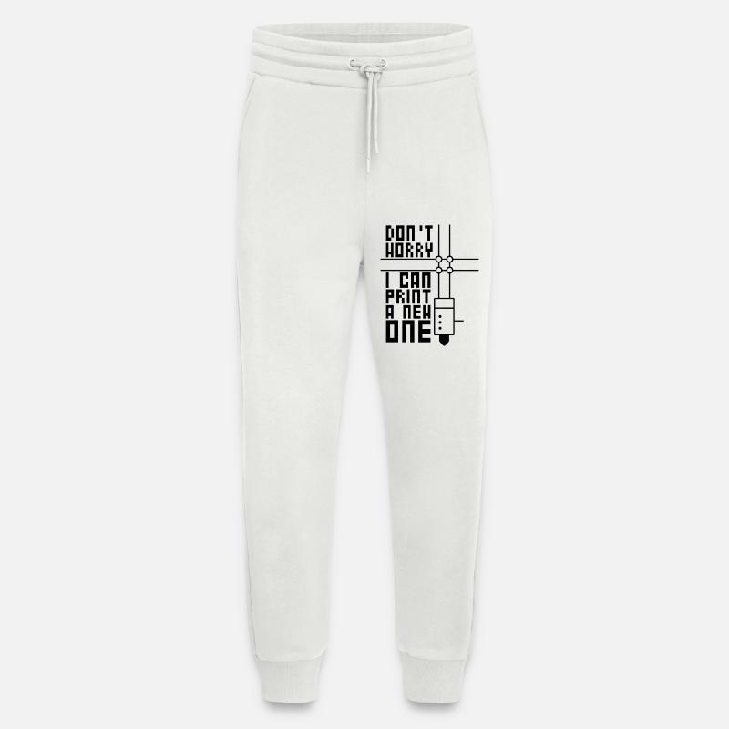 3D Printing 3D Filament 3D Printer - Jogging Pants - made by SPREAD  - OFF WHITE