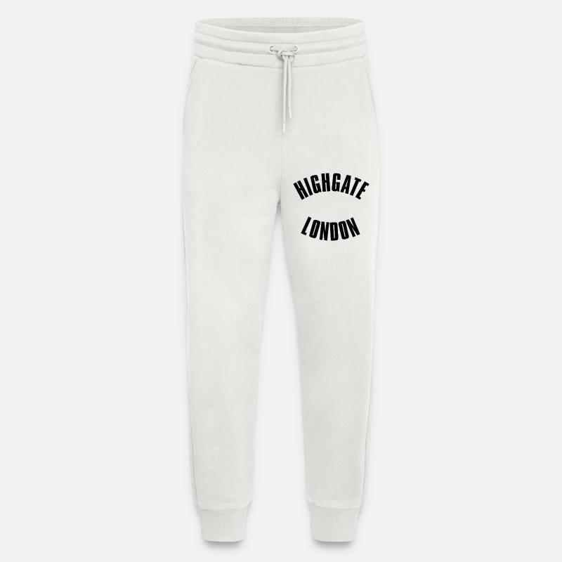 Night Gate Londons Emblem - Jogginghose - made by SPREAD - OFF WHITE