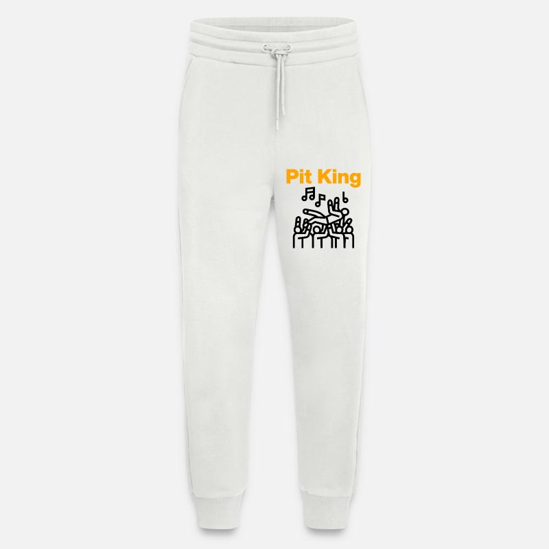 Pit King, Mosh Monarch! - Jogginghose - made by SPREAD - OFF WHITE