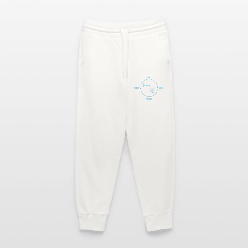 Eat Sleep Code Repeat - Programmer Cycle Jogging Pants - made by SPREAD 