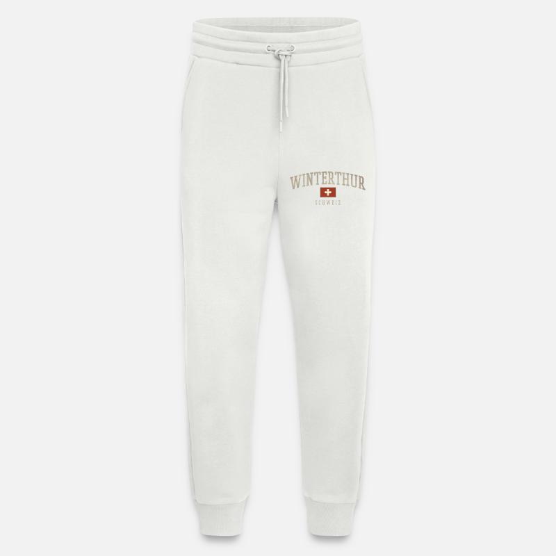 Winterthur Arc Swiss Flag Tee - Jogginghose - made by SPREAD - OFF WHITE