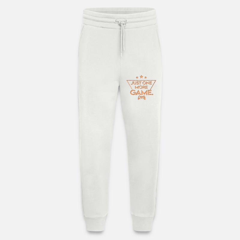 Just_one_more_game_-_retro_style_ - Jogginghose - made by SPREAD - OFF WHITE