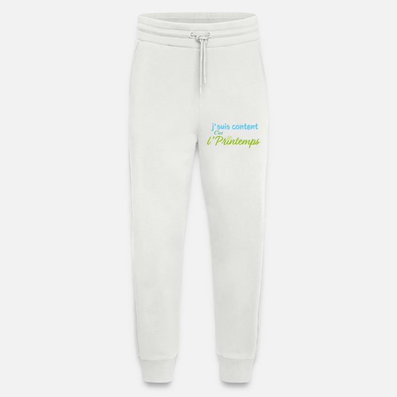 It's spring - Jogging Pants - made by SPREAD  - OFF WHITE