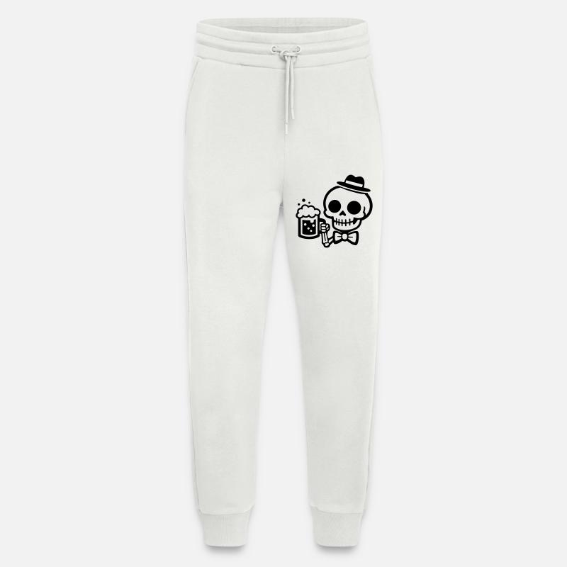 Skelett Bier - Jogginghose - made by SPREAD - OFF WHITE