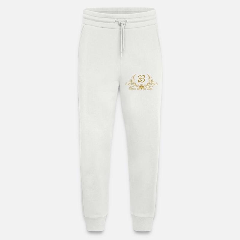 Braut Team Ornament Gold - Jogginghose - made by SPREAD - OFF WHITE