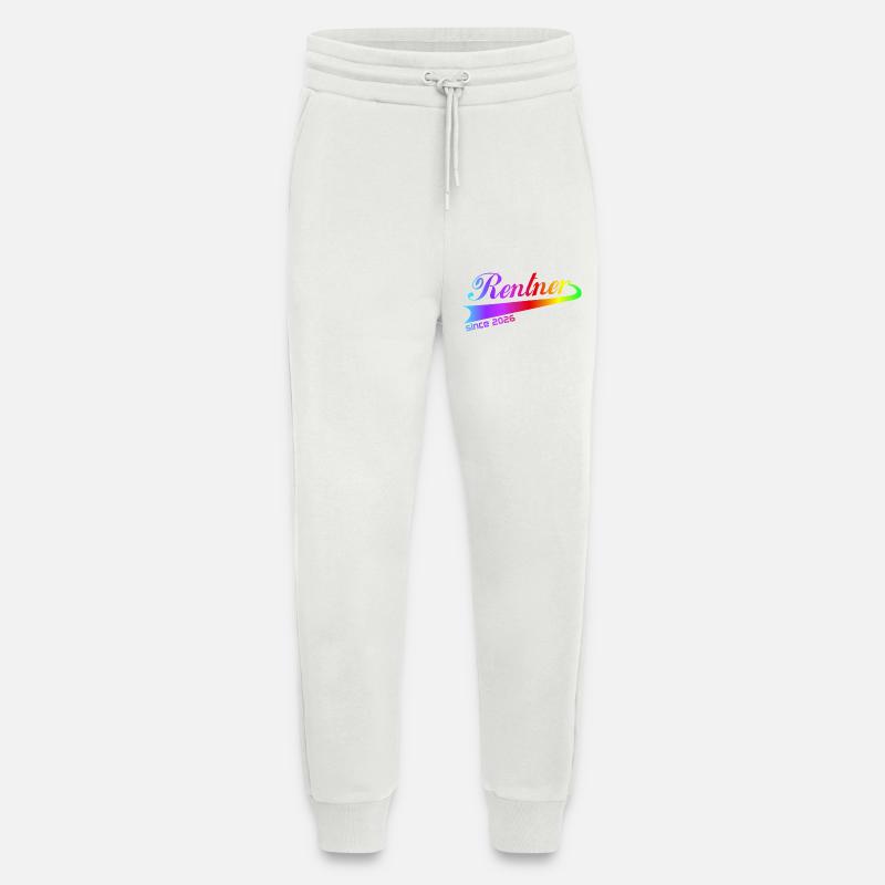 Rentner 2026 Ruhestand Rentner Pullover, Kappe - Jogginghose - made by SPREAD - OFF WHITE
