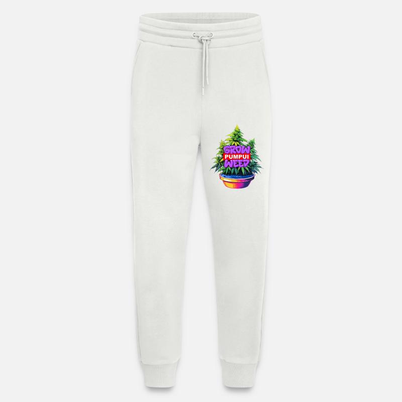 Grow Pumpui Weed - Jogginghose - made by SPREAD - OFF WHITE