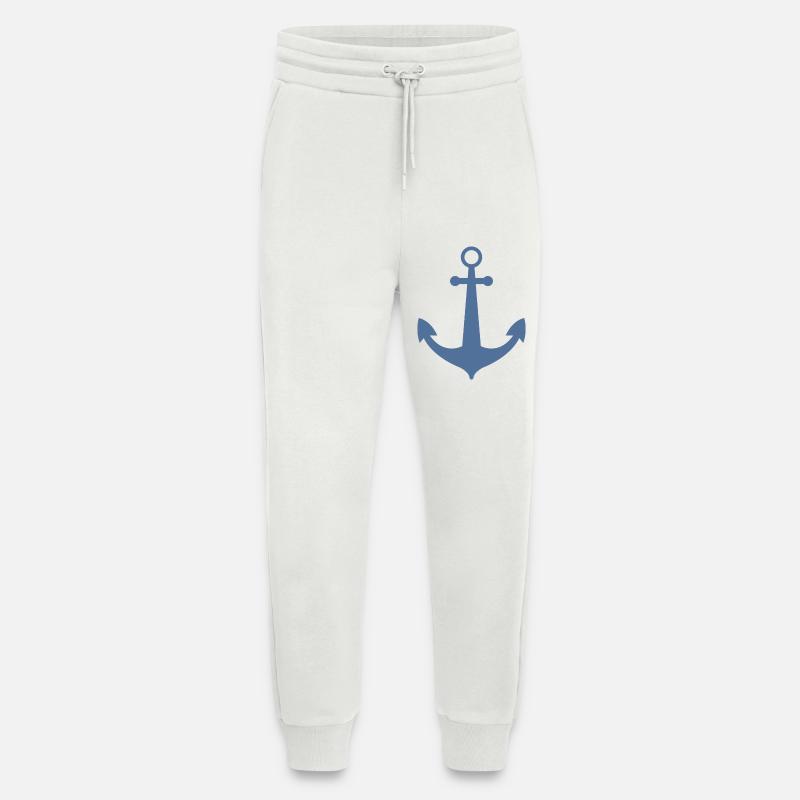 Anchor - Jogging Pants - made by SPREAD  - OFF WHITE