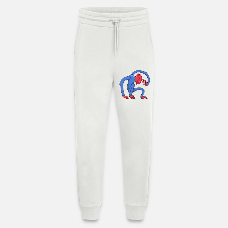 Thinking Monkey - Jogging Pants - made by SPREAD  - OFF WHITE