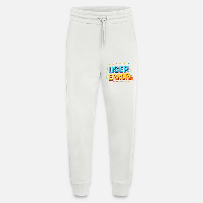 User Fehler Pixelkunst - Jogginghose - made by SPREAD - OFF WHITE