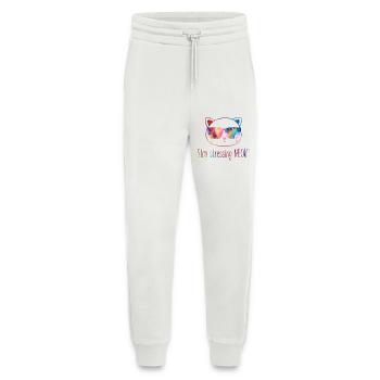 Hör Auf, Dich Zu Stressen Meowt Katzenliebhaber - Jogginghose - made by SPREAD - OFF WHITE - Vorne