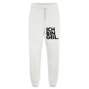 Ich bin Geil. - Jogginghose - made by SPREAD - OFF WHITE - Vorne