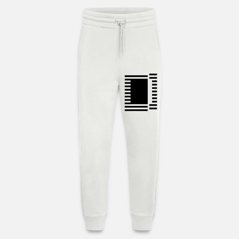 Please upload the design image - Jogging Pants - made by SPREAD  - OFF WHITE