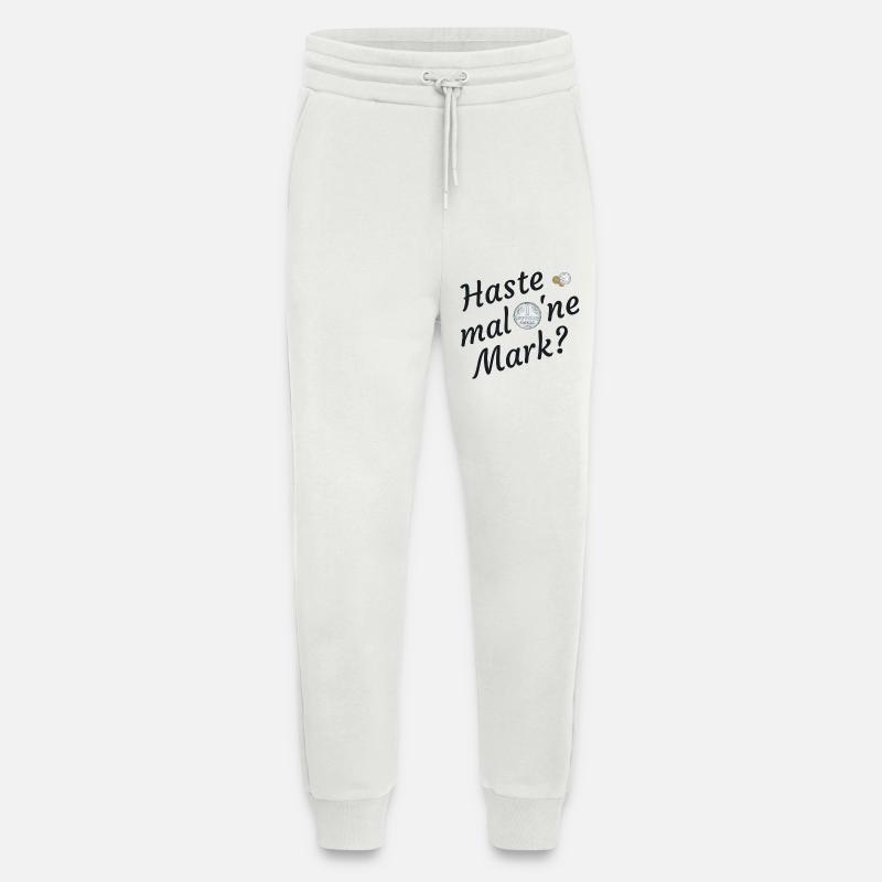 Haste Mal Eine Mark Nostalgie - Jogginghose - made by SPREAD - OFF WHITE