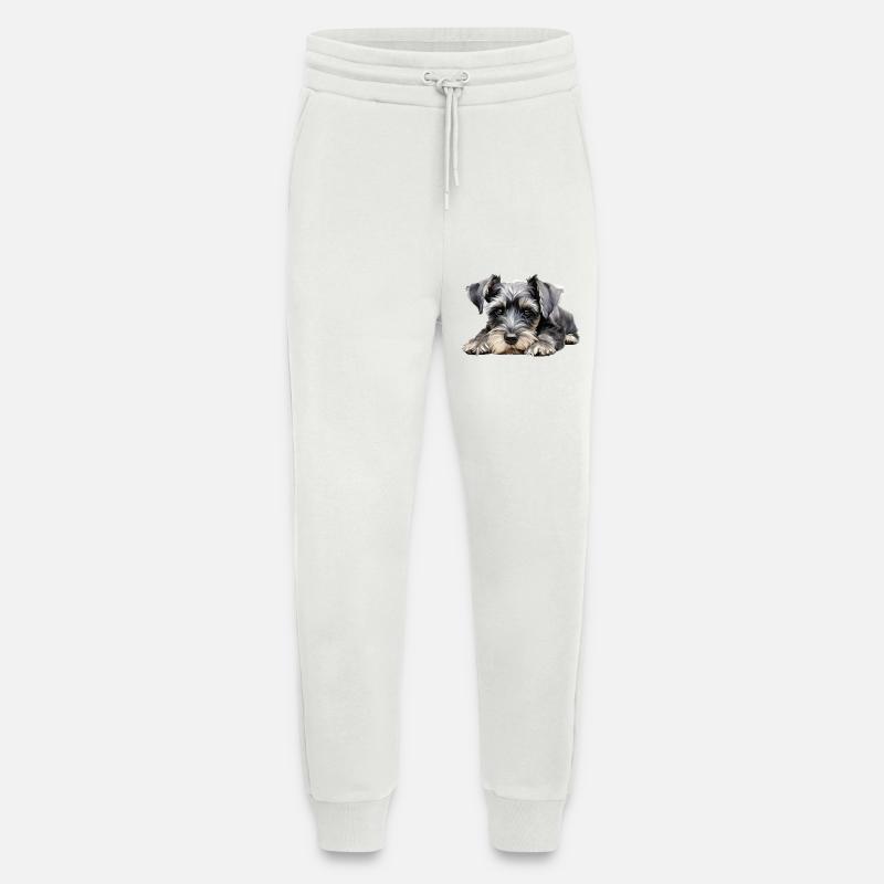 Miniature Schnauzer - Jogginghose - made by SPREAD - OFF WHITE