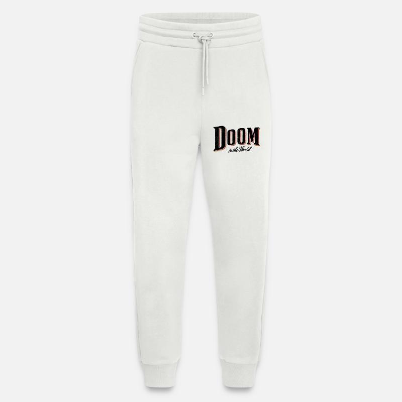Doom to the world - Jogginghose - made by SPREAD - OFF WHITE