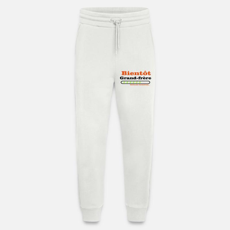 Bald ein großer Bruder - Jogginghose - made by SPREAD - OFF WHITE