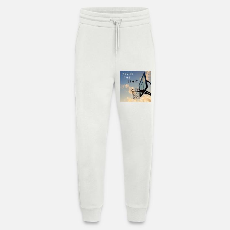 Sky Is The Limit Hoops - Jogginghose - made by SPREAD - OFF WHITE