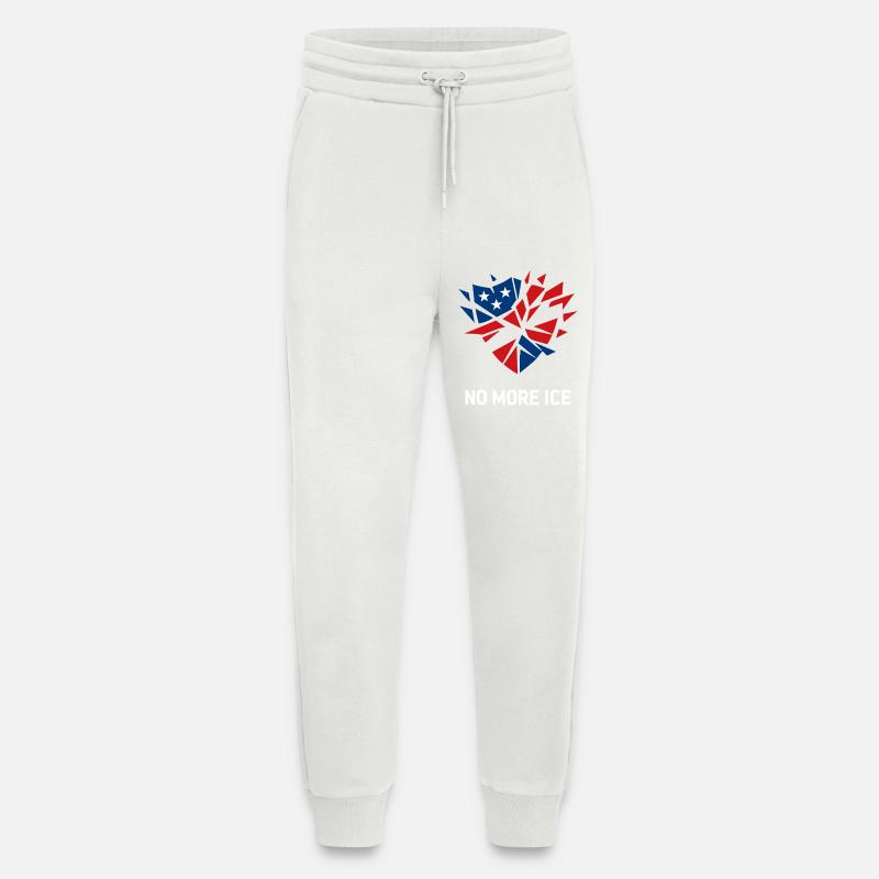 Stoppt die Abschiebung Protest Herz - Jogginghose - made by SPREAD - OFF WHITE