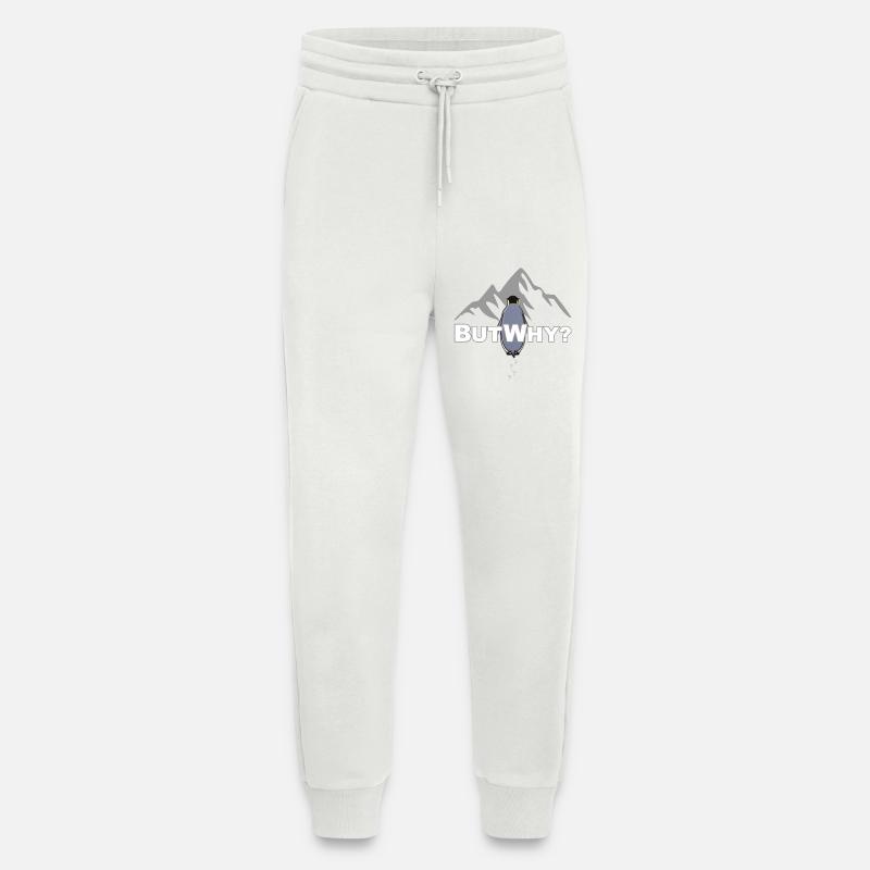 But Why? Pinguin Meme Motivation - Jogginghose - made by SPREAD - OFF WHITE