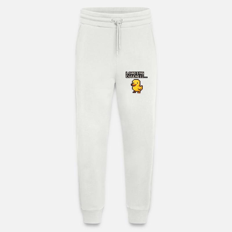 pixel Ente loading cuteness - Jogginghose - made by SPREAD - OFF WHITE