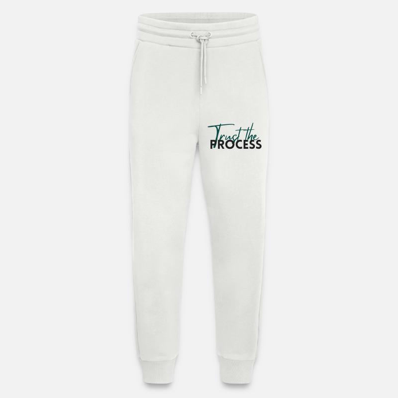 Trust The Process - Motivation Statement - Jogginghose - made by SPREAD - OFF WHITE
