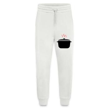 Kochtopf Dampf Kochen - Jogginghose - made by SPREAD - OFF WHITE - Vorne