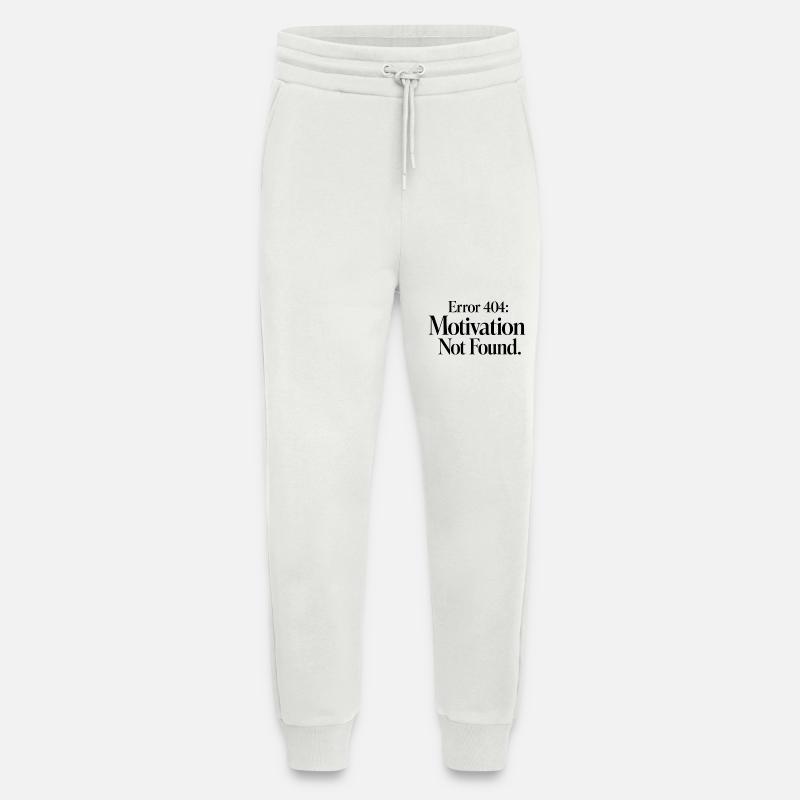 Error 404 Motivation not found - Jogginghose - made by SPREAD - OFF WHITE