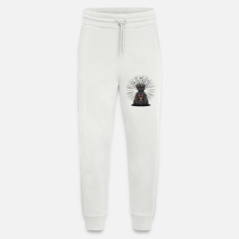 Wutbeutel Ausbruch - Jogginghose - made by SPREAD - OFF WHITE