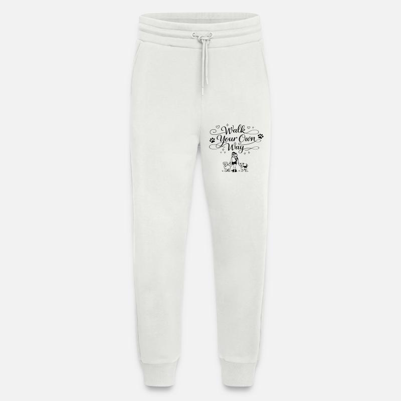 Walk your own way - Jogginghose - made by SPREAD - OFF WHITE