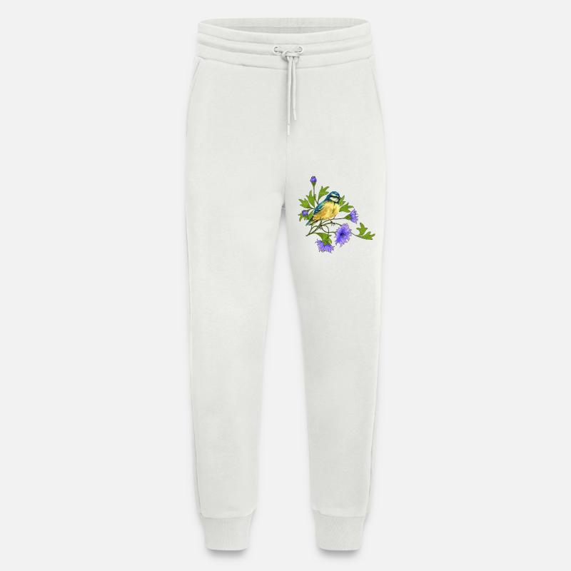 Bunter Vogel - Jogginghose - made by SPREAD - OFF WHITE