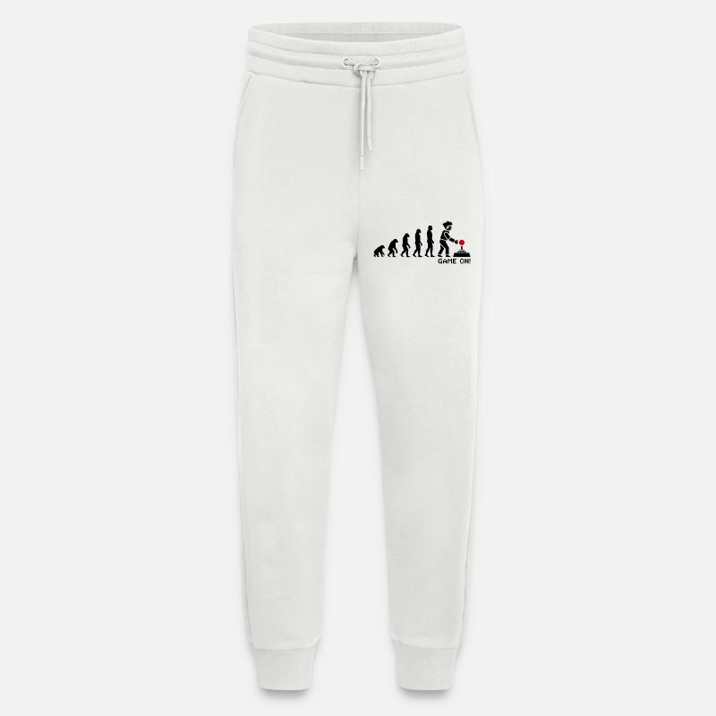 Evolution to Gamer Pixel Look - Jogging Pants - made by SPREAD  - OFF WHITE