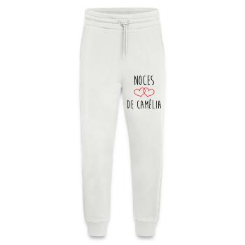 Camellia's Wedding 51 years of marriage - Jogging Pants - made by SPREAD  - OFF WHITE - Front
