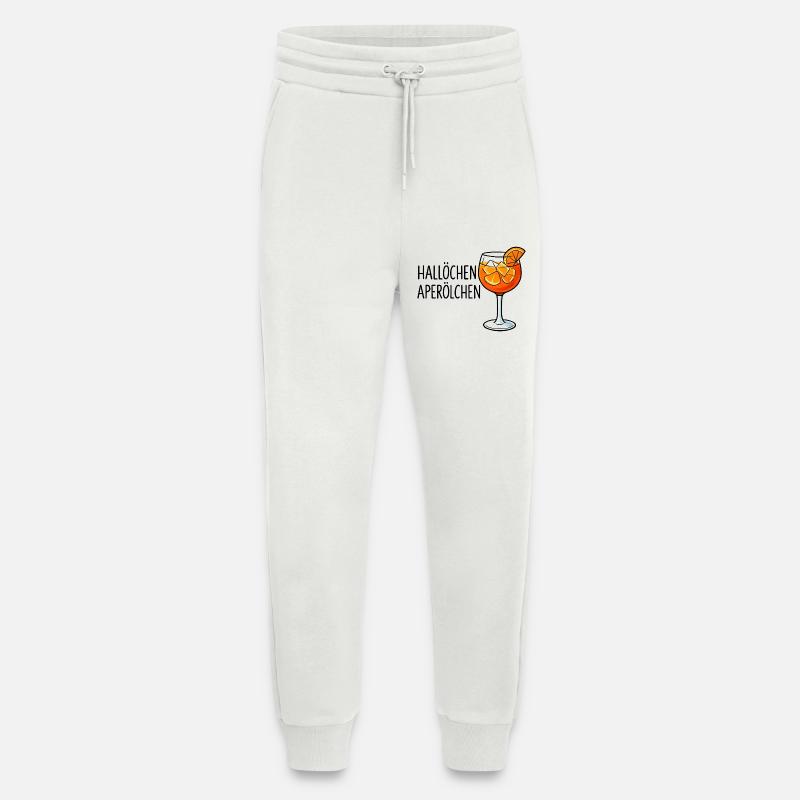Hallöchen Aperölchen Party Spritz Gift Idea - Jogging Pants - made by SPREAD - OFF WHITE