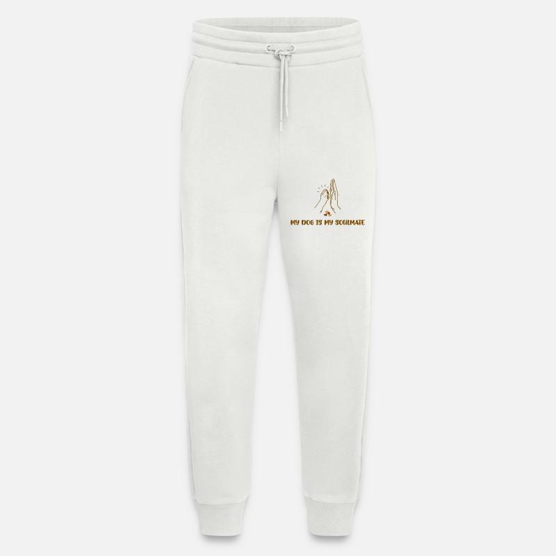 MY DOG IS MY SOULMATE - Jogginghose - made by SPREAD - OFF WHITE