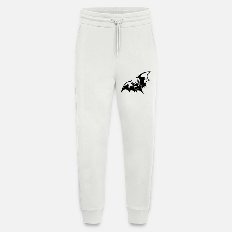 Fledermaus Gothic Logo - Jogginghose - made by SPREAD - OFF WHITE