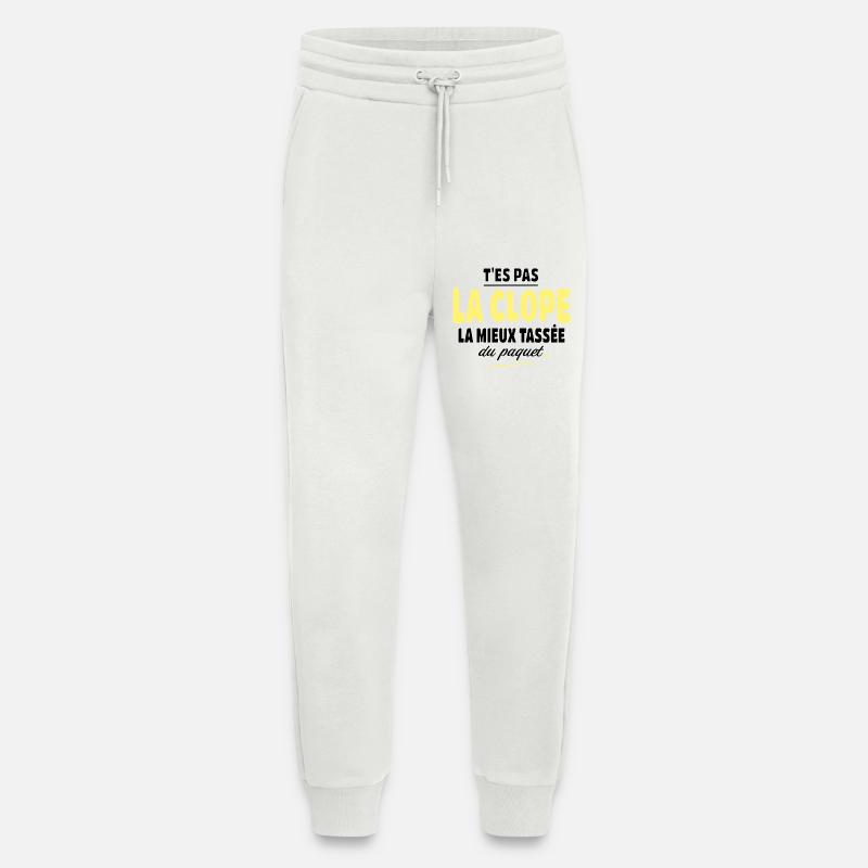 Du bist nicht der beste Zigaretten-Witzbold - Jogginghose - made by SPREAD - OFF WHITE