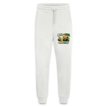 Bierglück Perfekter Tag - Jogginghose - made by SPREAD - OFF WHITE - Vorne
