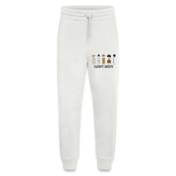 Célébrez la diversité – Drôle de design humoristique de bar - Pantalon de jogging bio décontracté fabriqué en UE - OFF WHITE - Devant