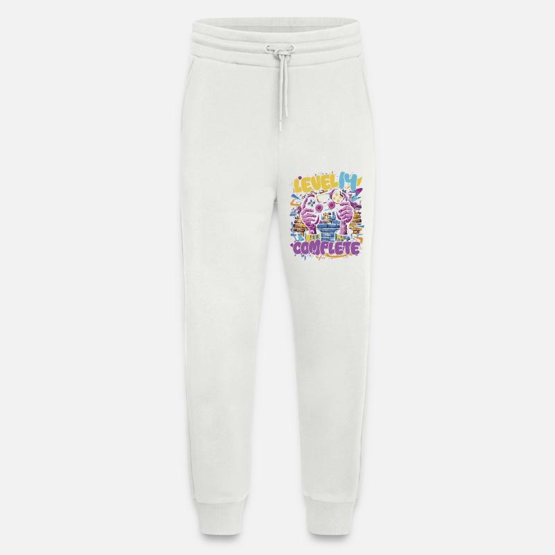 Level 14 Complete Gaming Graffiti - Jogginghose - made by SPREAD - OFF WHITE