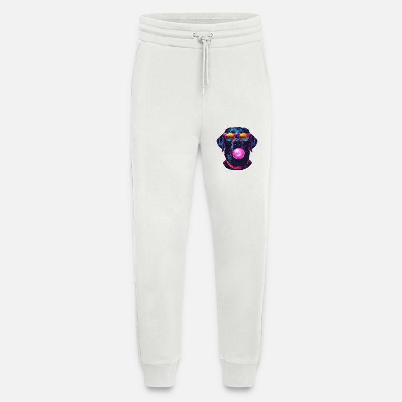 Labbie mit Bubblegum - Jogginghose - made by SPREAD - OFF WHITE