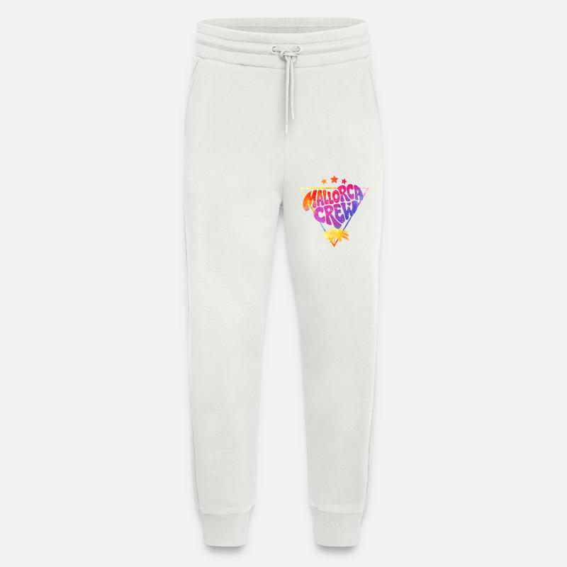 Mallorca Crew Neon Gradient - Jogging Pants - made by SPREAD  - OFF WHITE