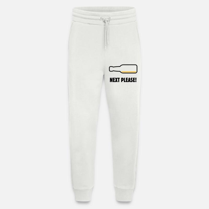 Next Please! (Beer / Beer / POS 2C) - Jogging Pants - made by SPREAD  - OFF WHITE