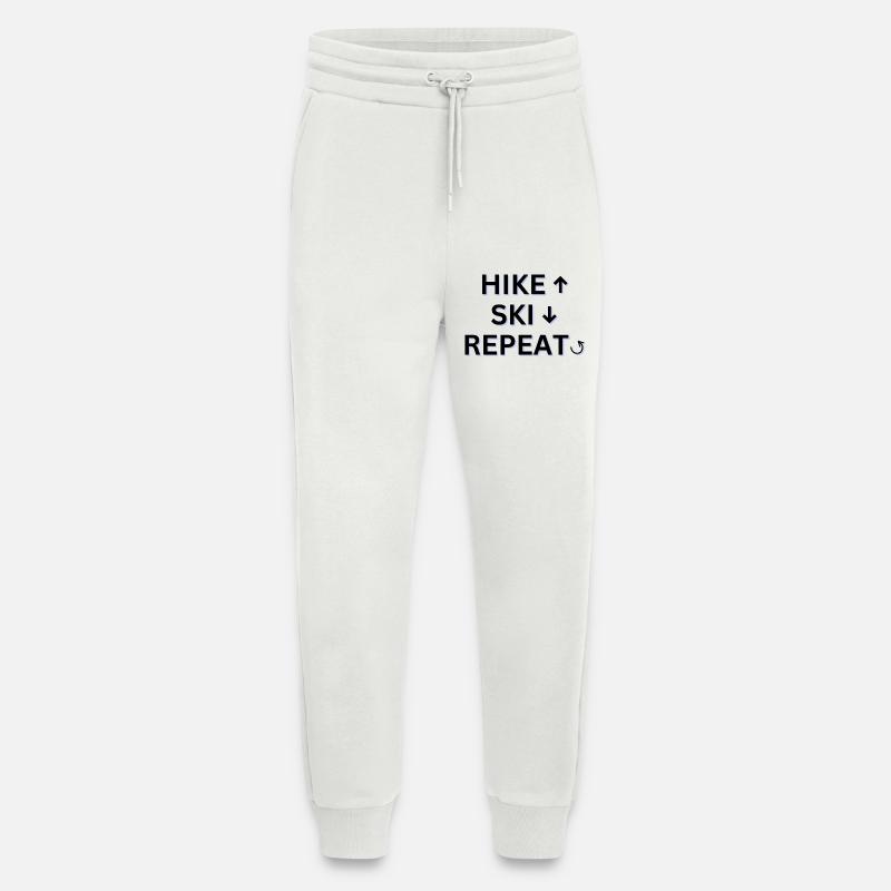 Hike Ski Repeat - Skitouren  - Jogginghose - made by SPREAD - OFF WHITE